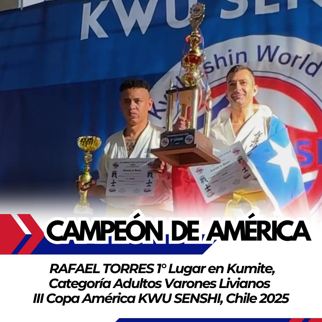 Rafael Torres Campeón de América